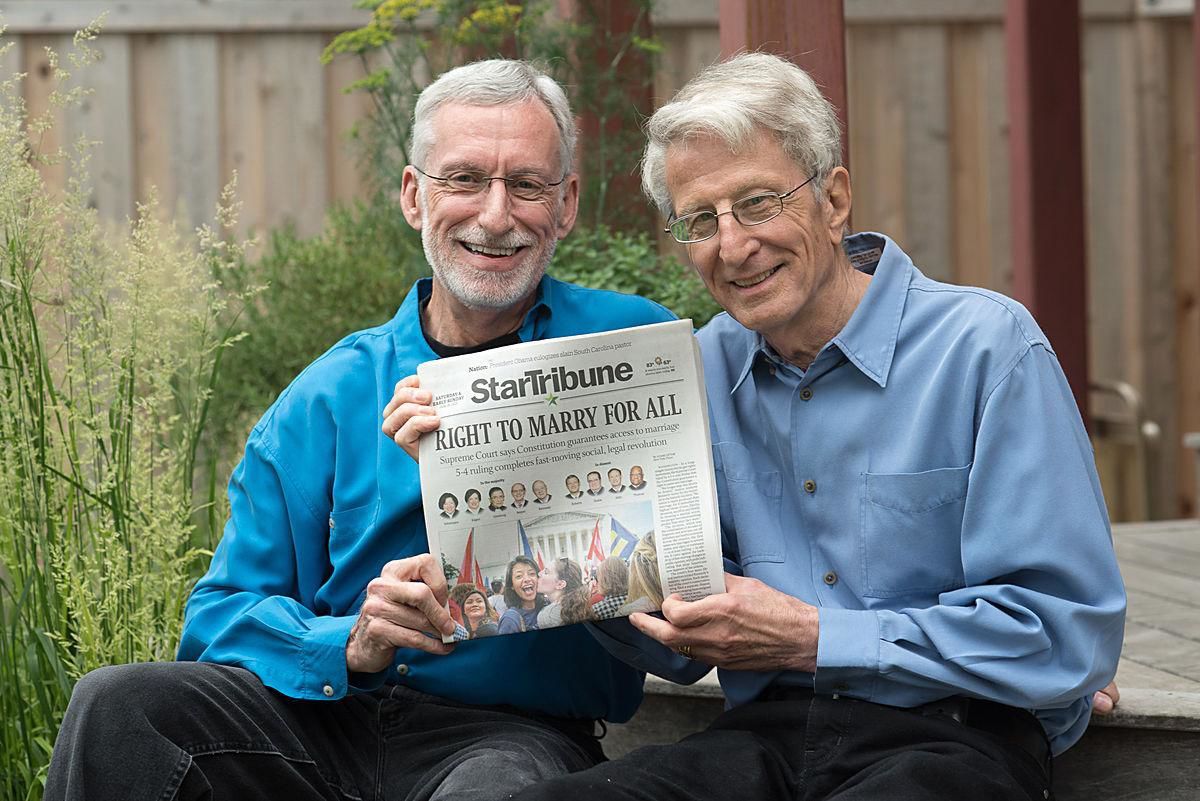 First Gay Couple-Marriage License